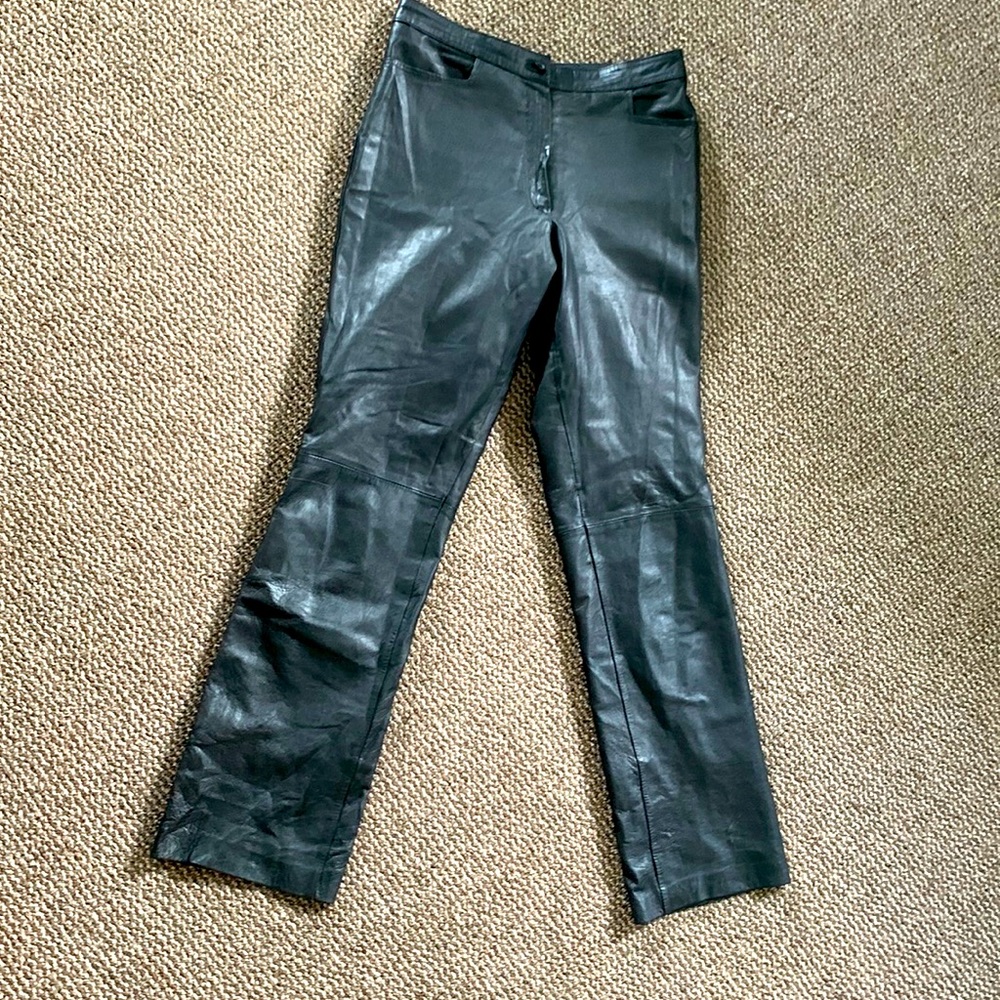Leather pants